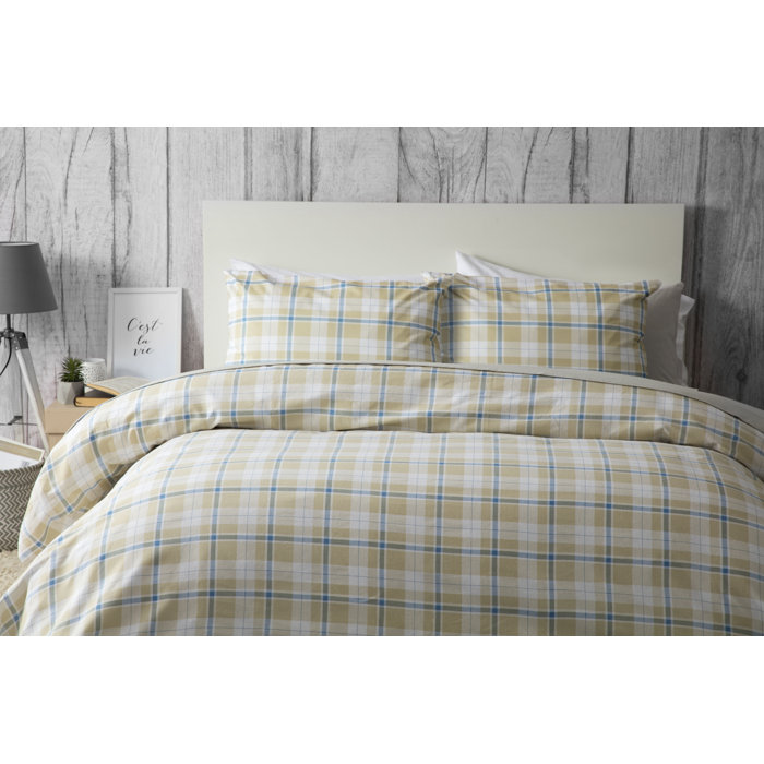 Belledorm Aspen Brushed Cotton Duvet Cover Set & Reviews Wayfair.co.uk